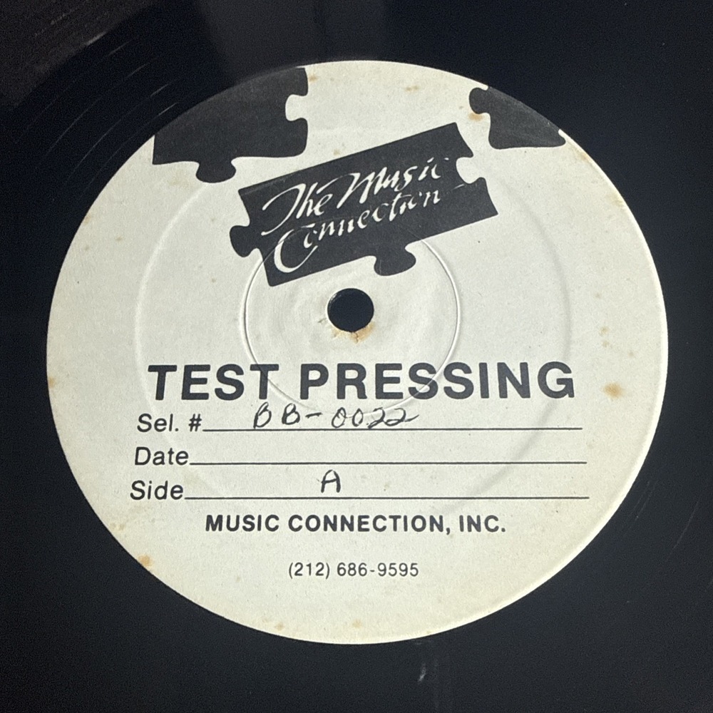 Face Down The V / A Blackman 12" TEST PRESSING Big Beat BB-0022 Rare Hip Hop VG+